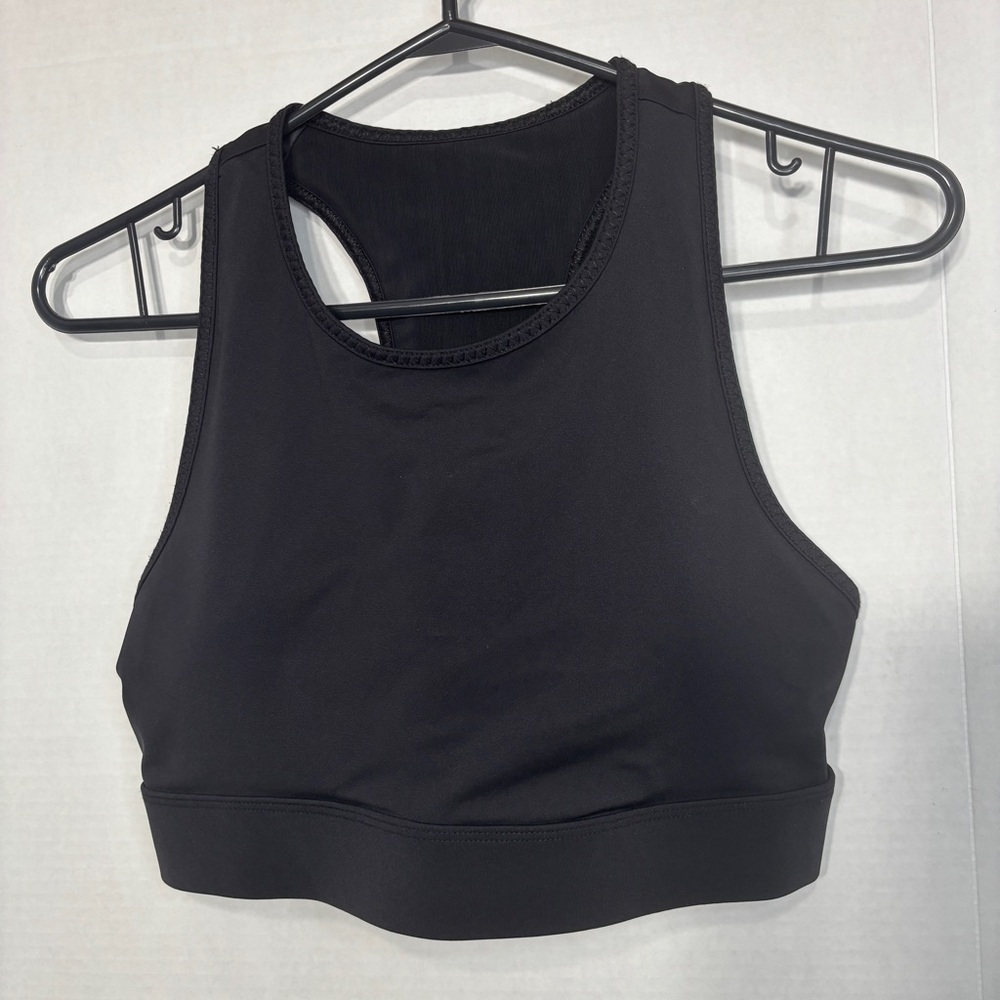 Fabletics Trinity High Impact Sports Bra High-Neck Racerback Bralette